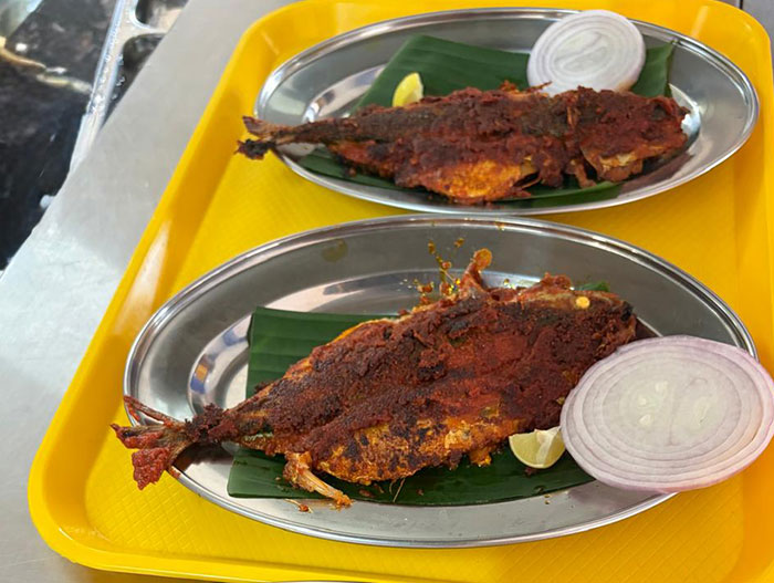Dining experience at Prithwi Ocean Blue
