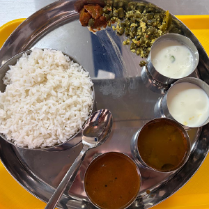 Coastal biryani at Prithwi Ocean Blue